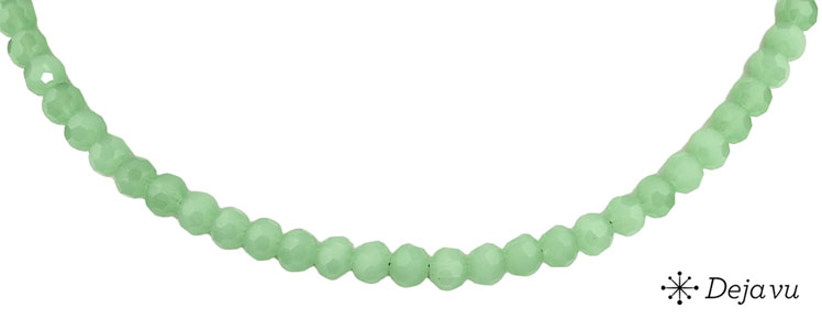 Deja vu Necklace, necklaces, green-yellow, N 596