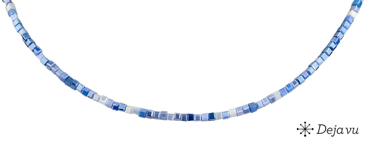 Deja vu Necklace, necklaces, blue-turquoise, N 598-4
