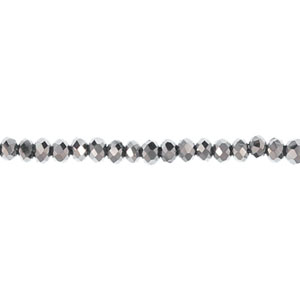 Deja vu Necklace, necklaces, black-grey-silver, N 608, silver