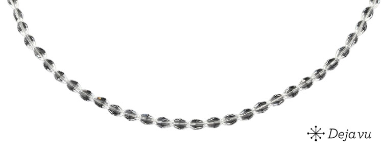 Deja vu Necklace, necklaces, black-grey-silver, N 610-1