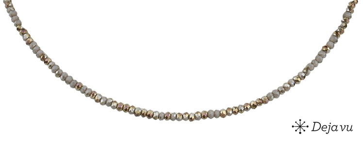 Deja vu Necklace, necklaces, black-grey-silver, N 630-2