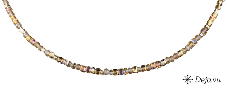 Deja vu Necklace, necklaces, purple-pink, N 632-2