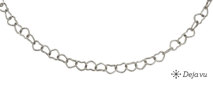 Deja vu Necklace, necklaces, black-grey-silver, N 634