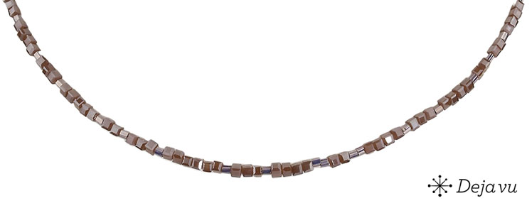 Deja vu Necklace, necklaces, purple-pink, N 636-1