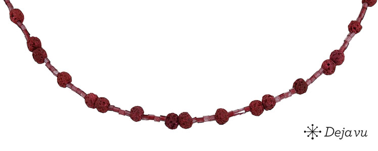 Deja vu Necklace, necklaces, purple-pink, N 640-3
