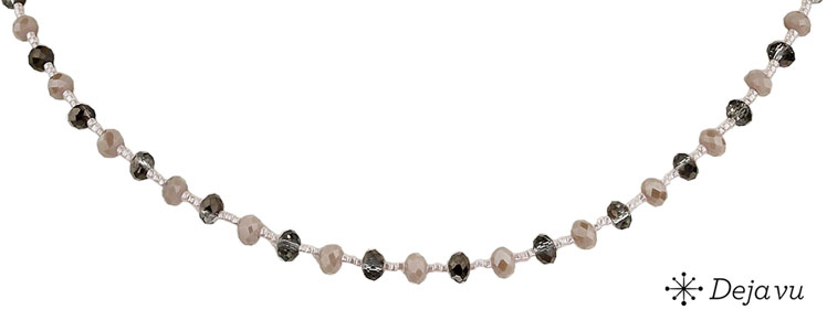 Deja vu Necklace, necklaces, purple-pink, N 640-4
