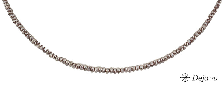 Deja vu Necklace, necklaces, purple-pink, N 642-3