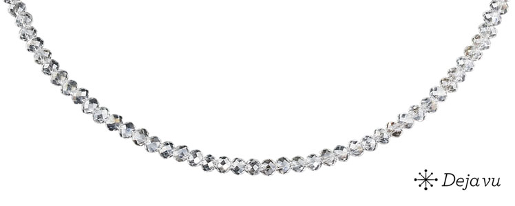 Deja vu Necklace, necklaces, black-grey-silver, N 64-1