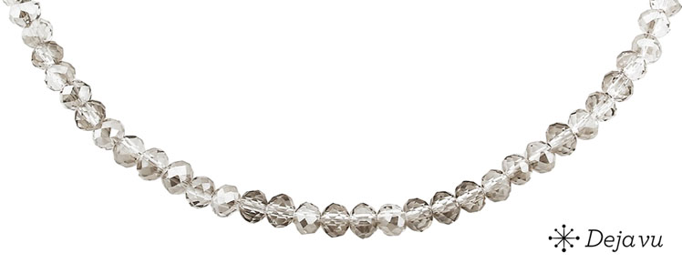 Deja vu Necklace, necklaces, black-grey-silver, N 64-3