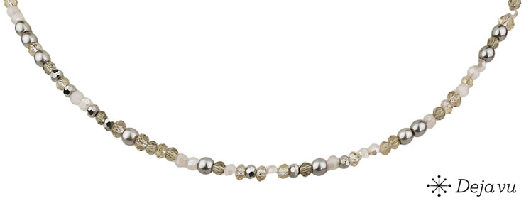 Deja vu Necklace, necklaces, purple-pink, N 658-4