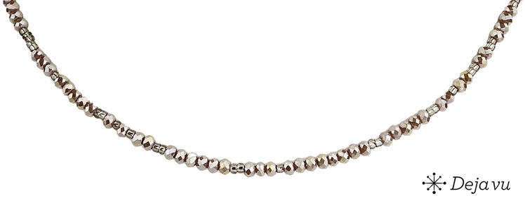 Deja vu Necklace, necklaces, purple-pink, N 672-1