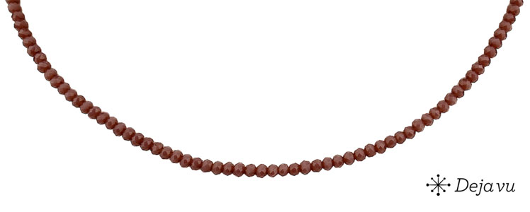 Deja vu Necklace, necklaces, purple-pink, N 688-2