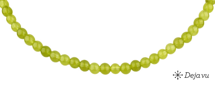 Deja vu Necklace, necklaces, green-yellow, N 704-3