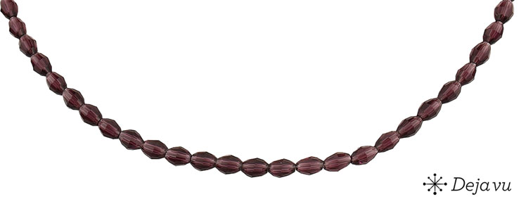 Deja vu Necklace, necklaces, purple-pink, N 724-1