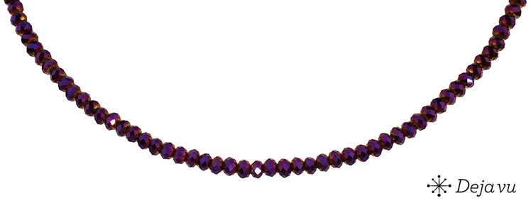 Deja vu Necklace, necklaces, purple-pink, N 736