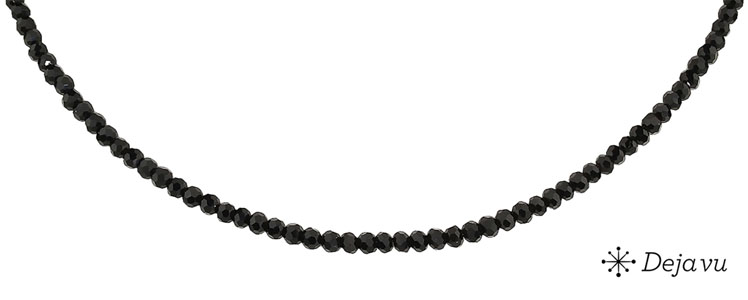 Deja vu Necklace, necklaces, black-grey-silver, N 766