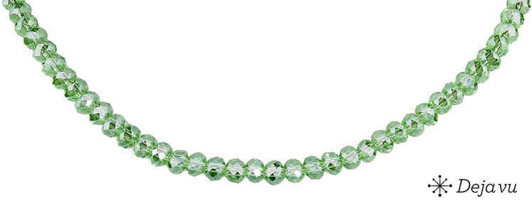 Deja vu Necklace, necklaces, green-yellow, N 768