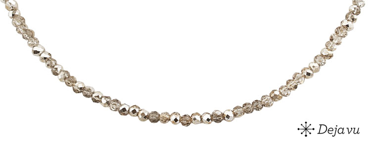 Deja vu Necklace, necklaces, brown-gold, N 76-1