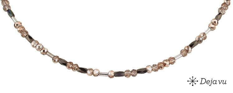 Deja vu Necklace, necklaces, purple-pink, N 812