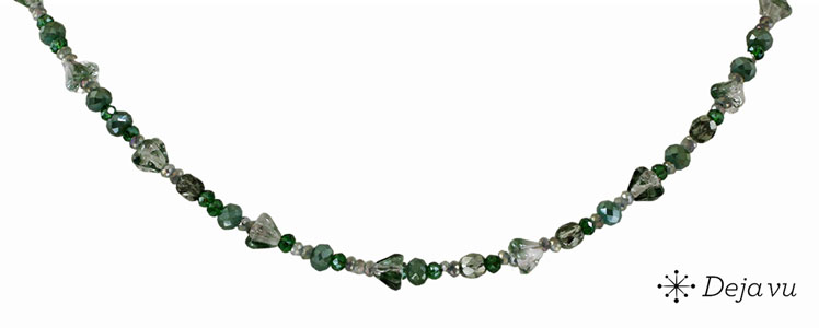 Deja vu Collier, Colliers, blau-t�rkis, N 824