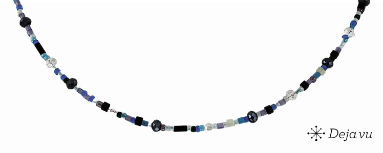 Deja vu Collier, Colliers, blau-t�rkis, N 835