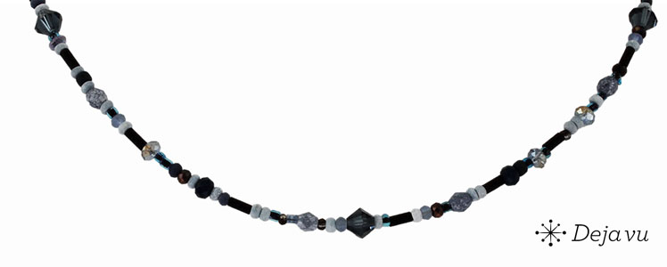 Deja vu Necklace, necklaces, blue-turquoise, N 845