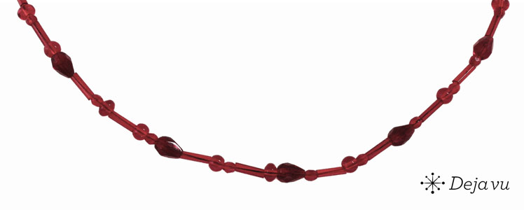 Deja vu Necklace, necklaces, purple-pink, N 855