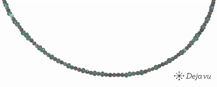 Deja vu Collier, Colliers, gr�n-gelb, N 878