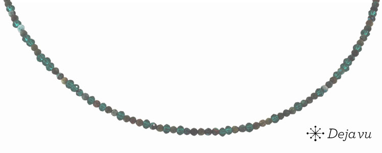 Deja vu Necklace, necklaces, green-yellow, N 878