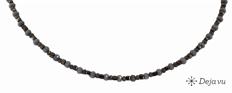 Deja vu Collier, Colliers, blau-t�rkis, N 879