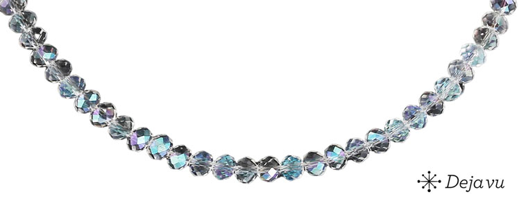 Deja vu Necklace, necklaces, black-grey-silver, N 88-1