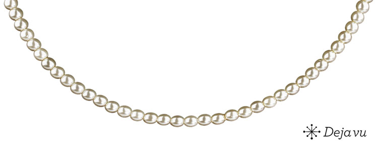 Deja vu Necklace, necklaces, brown-gold, N 88-2, light beige