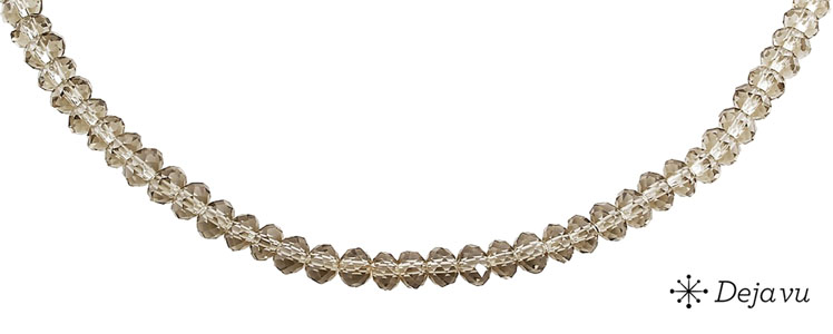 Deja vu Necklace, necklaces, brown-gold, N 98-1