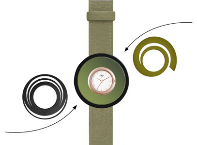 Deja vu watch, Mono Sets, watch C 124, Set 1157 C  124