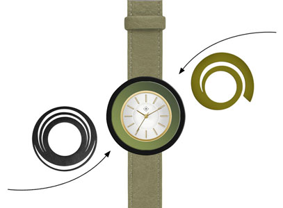 Deja vu Uhr, Mono Sets, Uhr CG 104, Set 1157 CG 104