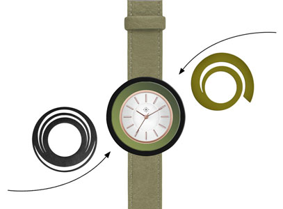 Deja vu watch, Mono Sets, watch CG 224, Set 1157 CG 224