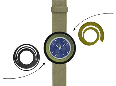 Deja vu watch, Mono Sets, watch CG 251, Set 1157 CG 251