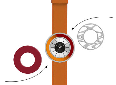 Deja vu watch, Mono Sets, watch CG 105, Set 1161 CG 105