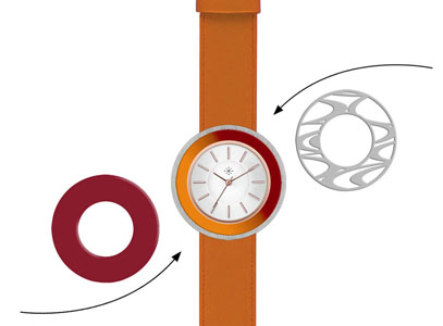 Deja vu watch, Mono Sets, watch CG 224, Set 1161 CG 224