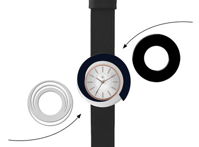 Deja vu watch, Mono Sets, watch CG 124, Set 1163 CG 124