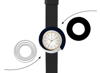 Deja vu Uhr, Mono Sets, Uhr CG 204, Set 1163 CG 204