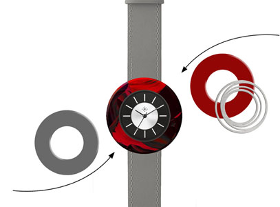 Deja vu watch, Mono Sets, watch CG 106, Set 1164 CG 106