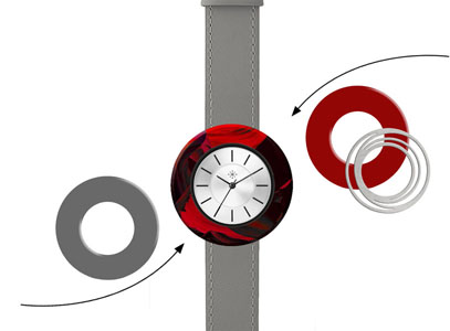 Deja vu watch, Mono Sets, watch CG 108, Set 1164 CG 108