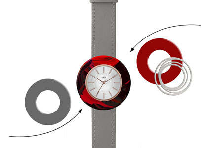 Deja vu watch, Mono Sets, watch CG 124, Set 1164 CG 124