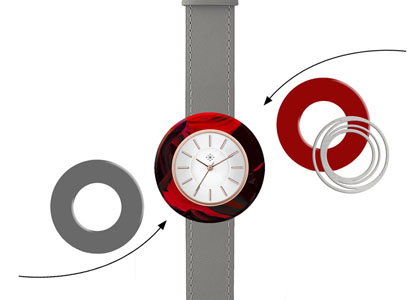 Deja vu watch, Mono Sets, watch CG 224, Set 1164 CG 224