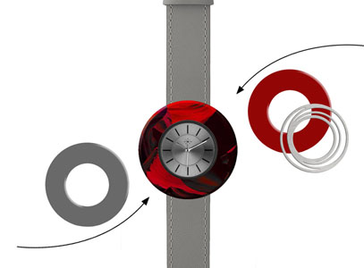 Deja vu watch, Mono Sets, watch CG 239, Set 1164 CG 239