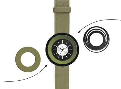 Deja vu watch, Mono Sets, watch CG 106, Set 1165 CG 106