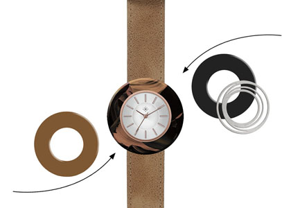 Deja vu watch, Mono Sets, watch CG 124, Set 1166 CG 124