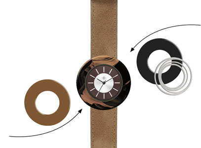 Deja vu watch, Mono Sets, watch CG 130a, Set 1166 CG 130a