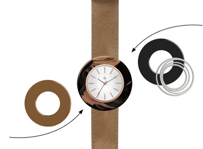 Deja vu watch, Mono Sets, watch CG 224, Set 1166 CG 224